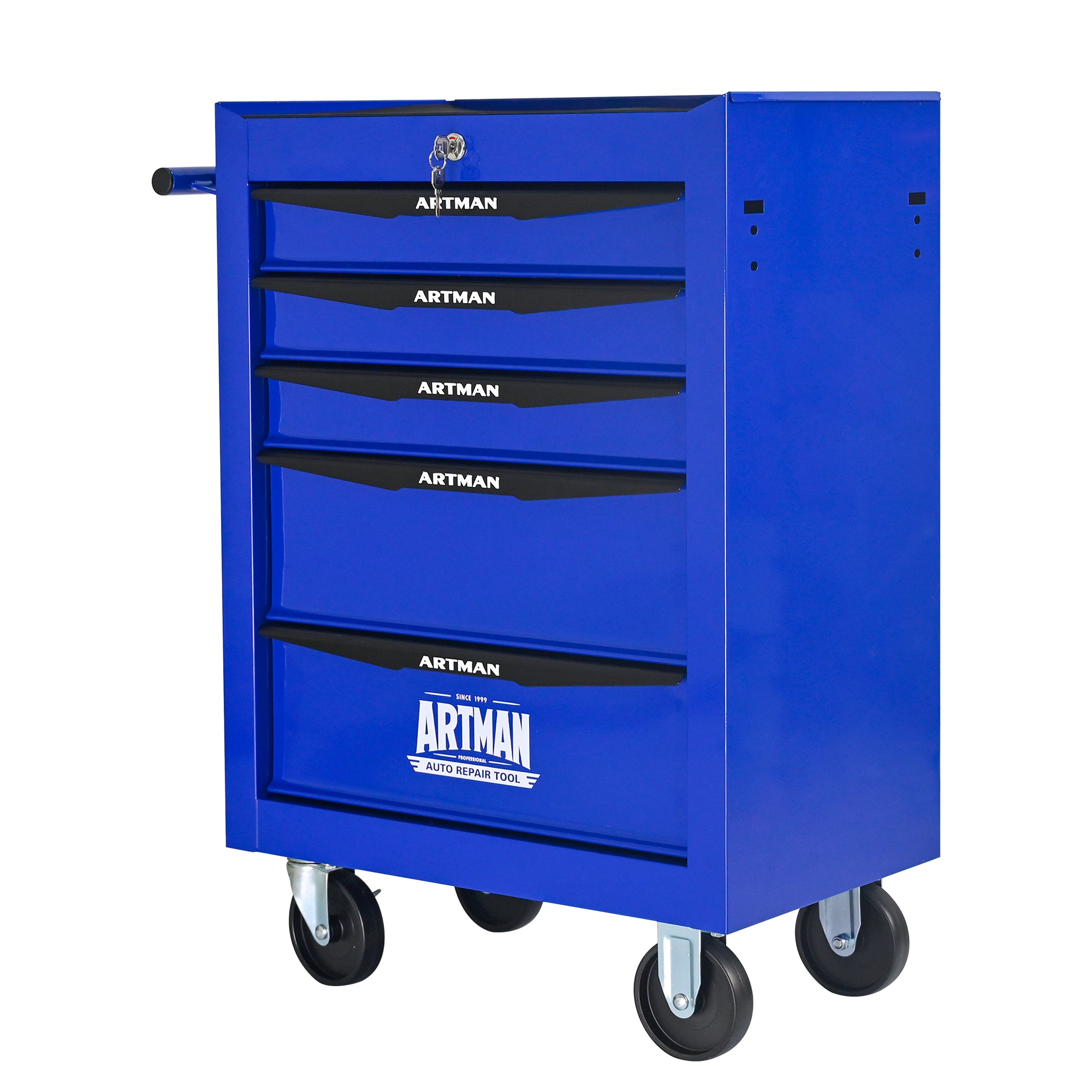 Rolling Metal Tool Chest with 5 Drawers