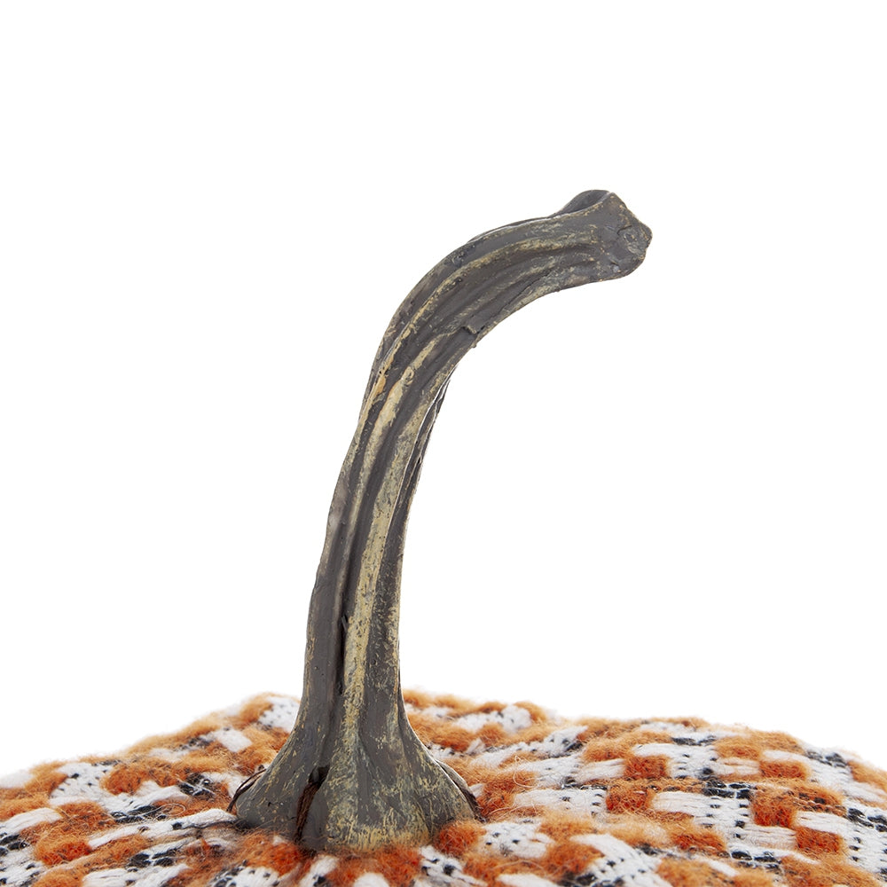 Set of 2 Fabric Pumpkins