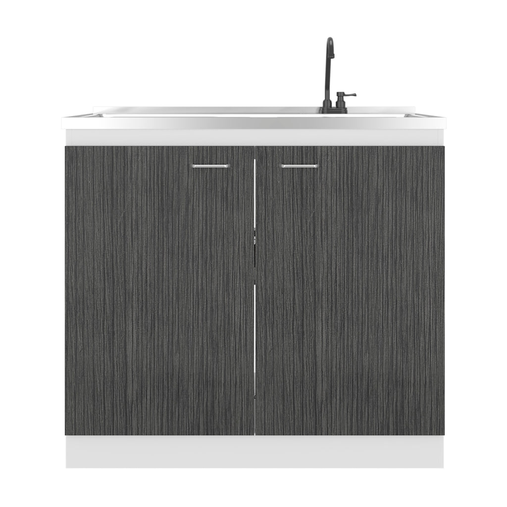 Salento Freestanding Sink, Double Door Cabinet