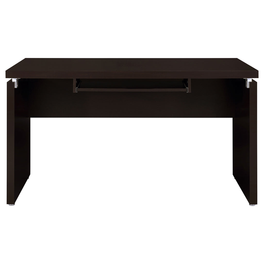 Ulloa Cappuccino 83-Inch L-Shaped Office Computer Desk