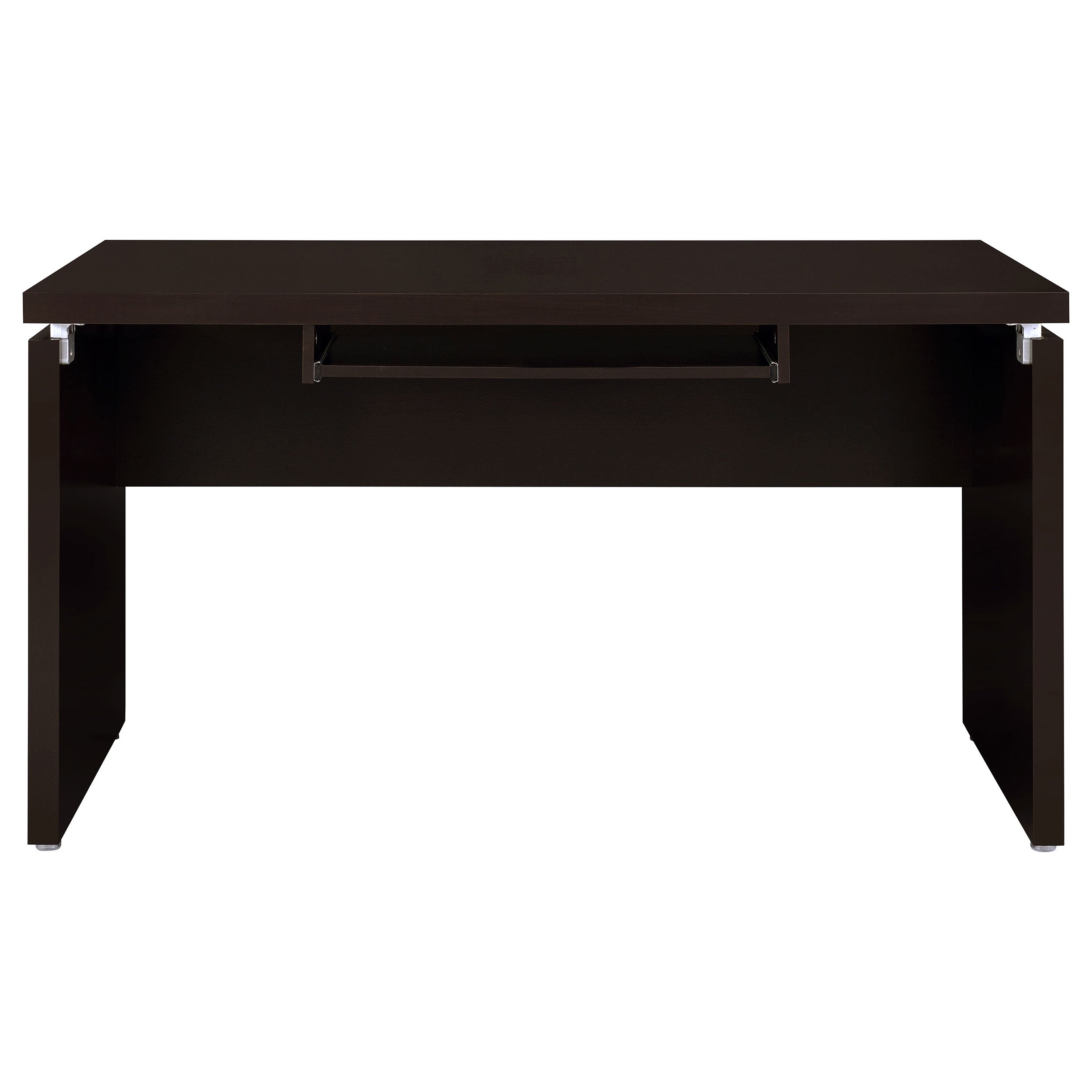 Ulloa Cappuccino 83-Inch L-Shaped Office Computer Desk