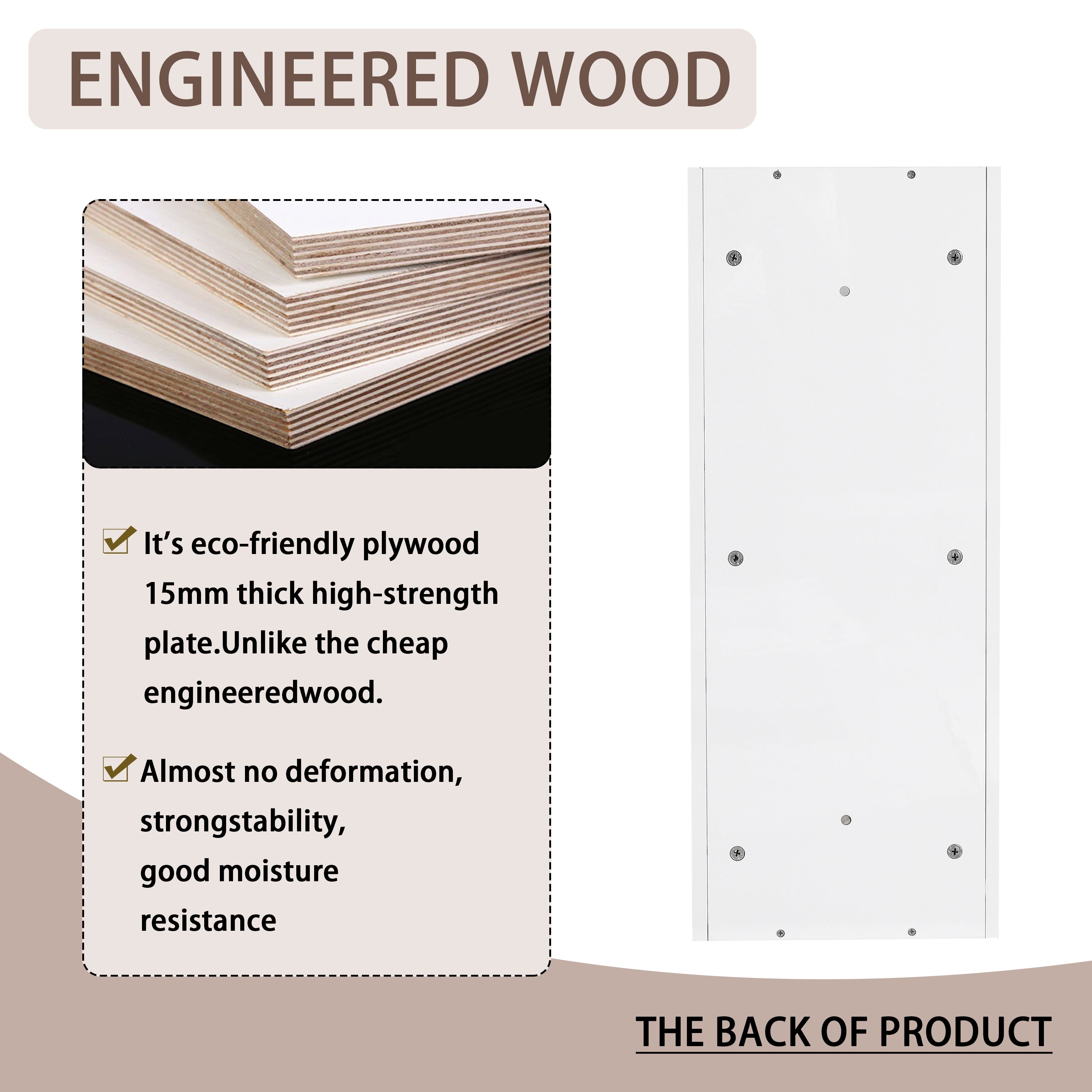 12" Bathroom Wall-Mounted Storage Rack