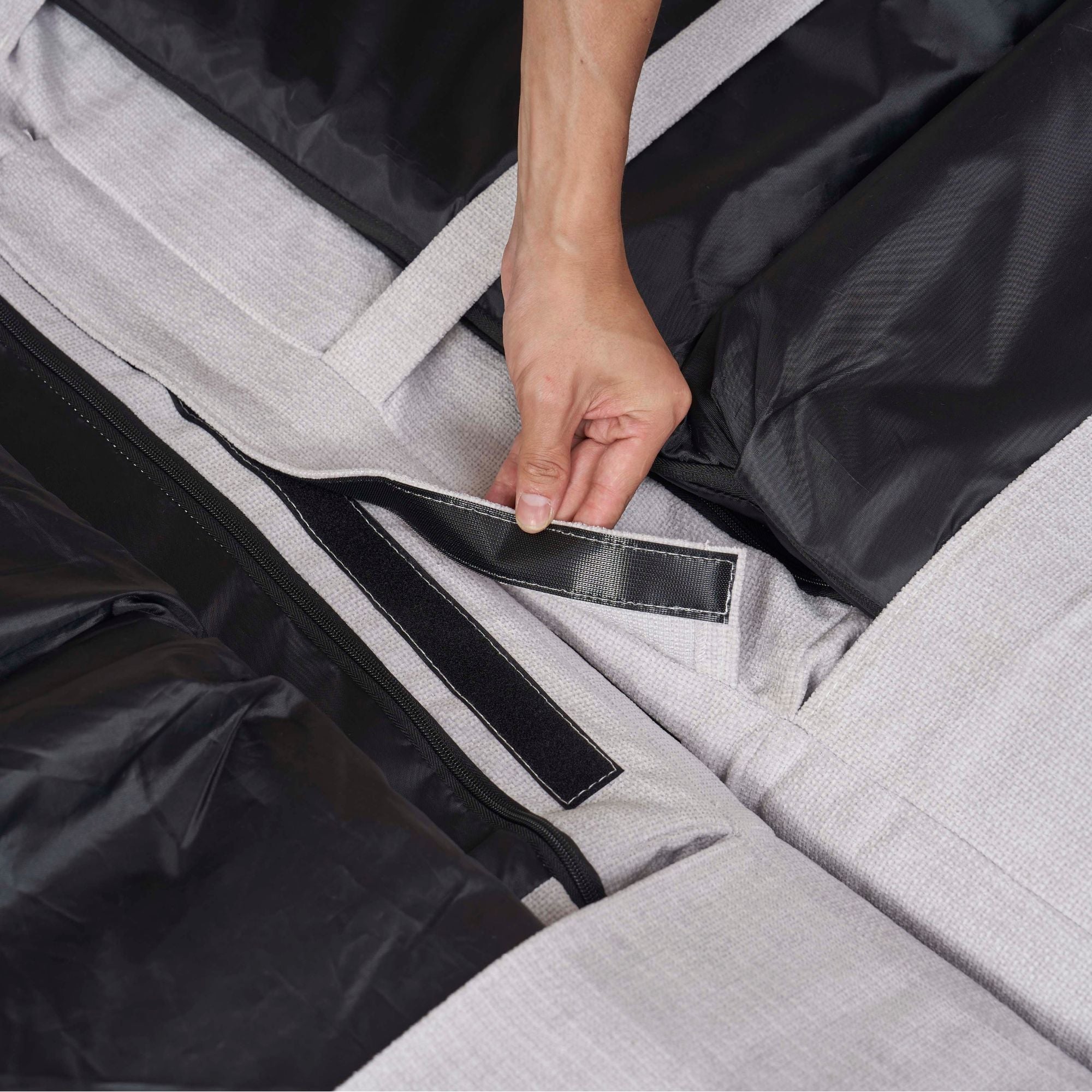 Convertible Fold-Out Double Sofa Bed