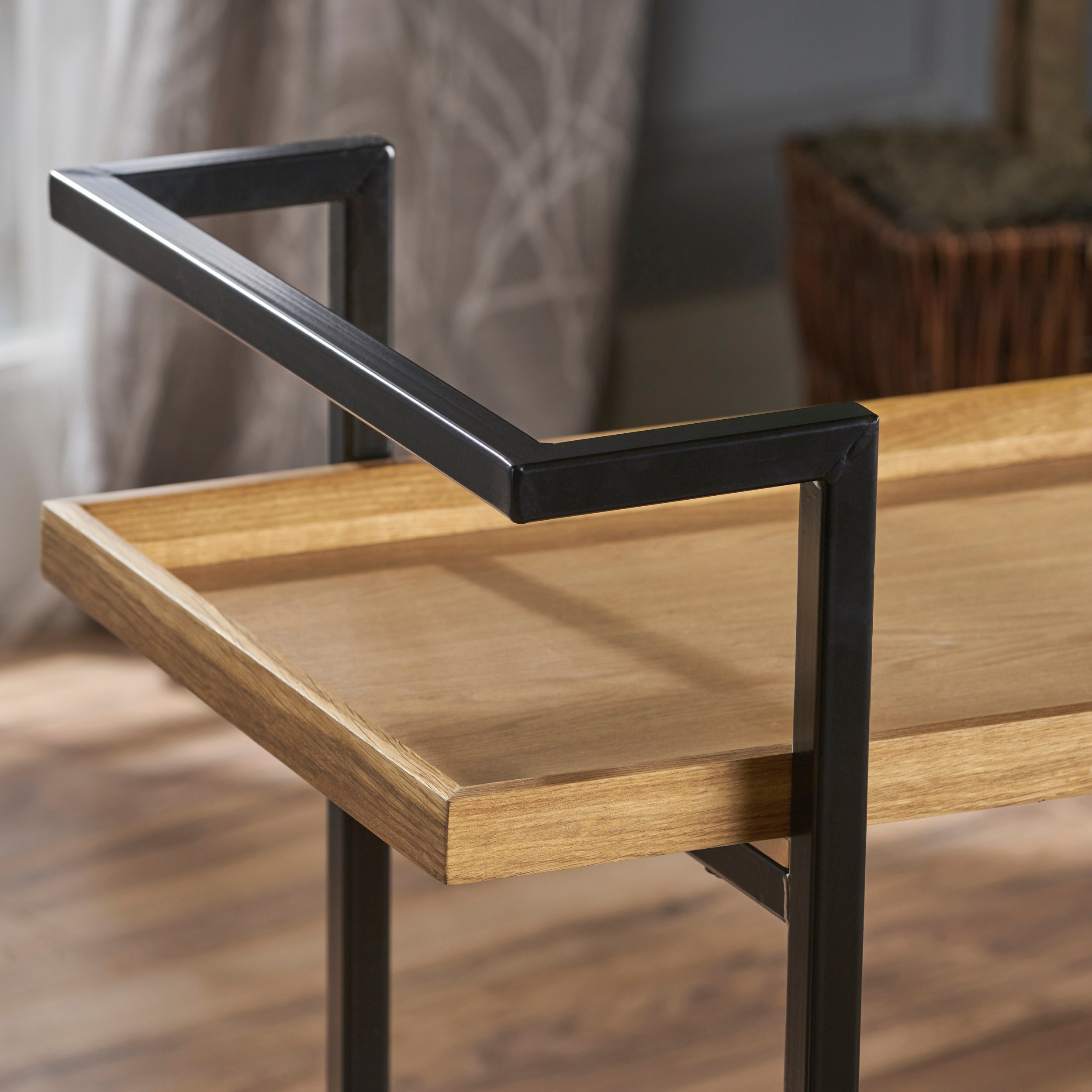 Modern Industrial Bar Cart