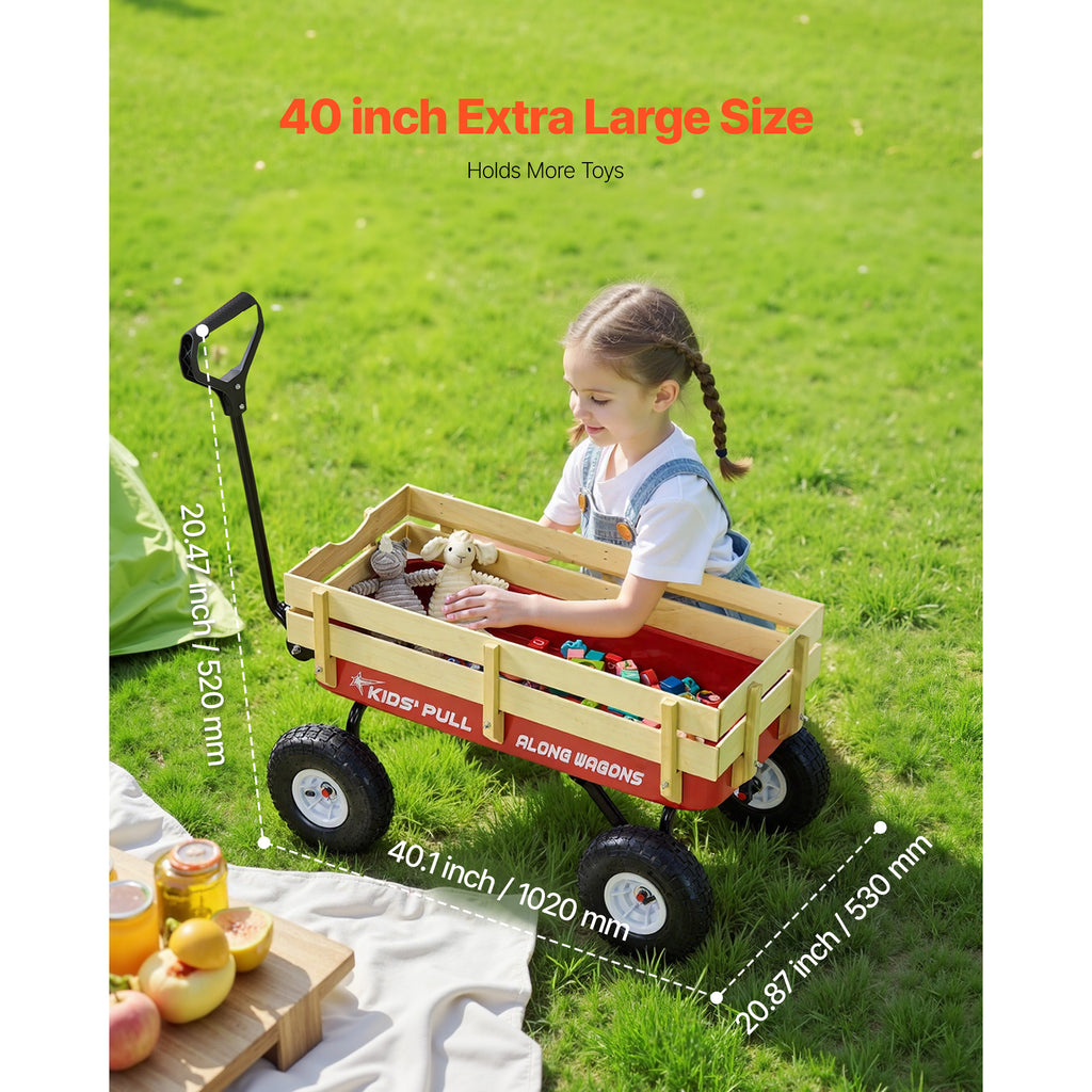 Pull-Along Wagon for Kids