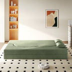 Modern Floor Sofa with 2 Pillows
