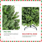 5FT Christmas Tree with 756 PE+PVC Tips