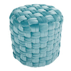 Round 16" Ottoman in Ice