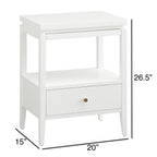 Olana 1-Drawer Nightstand