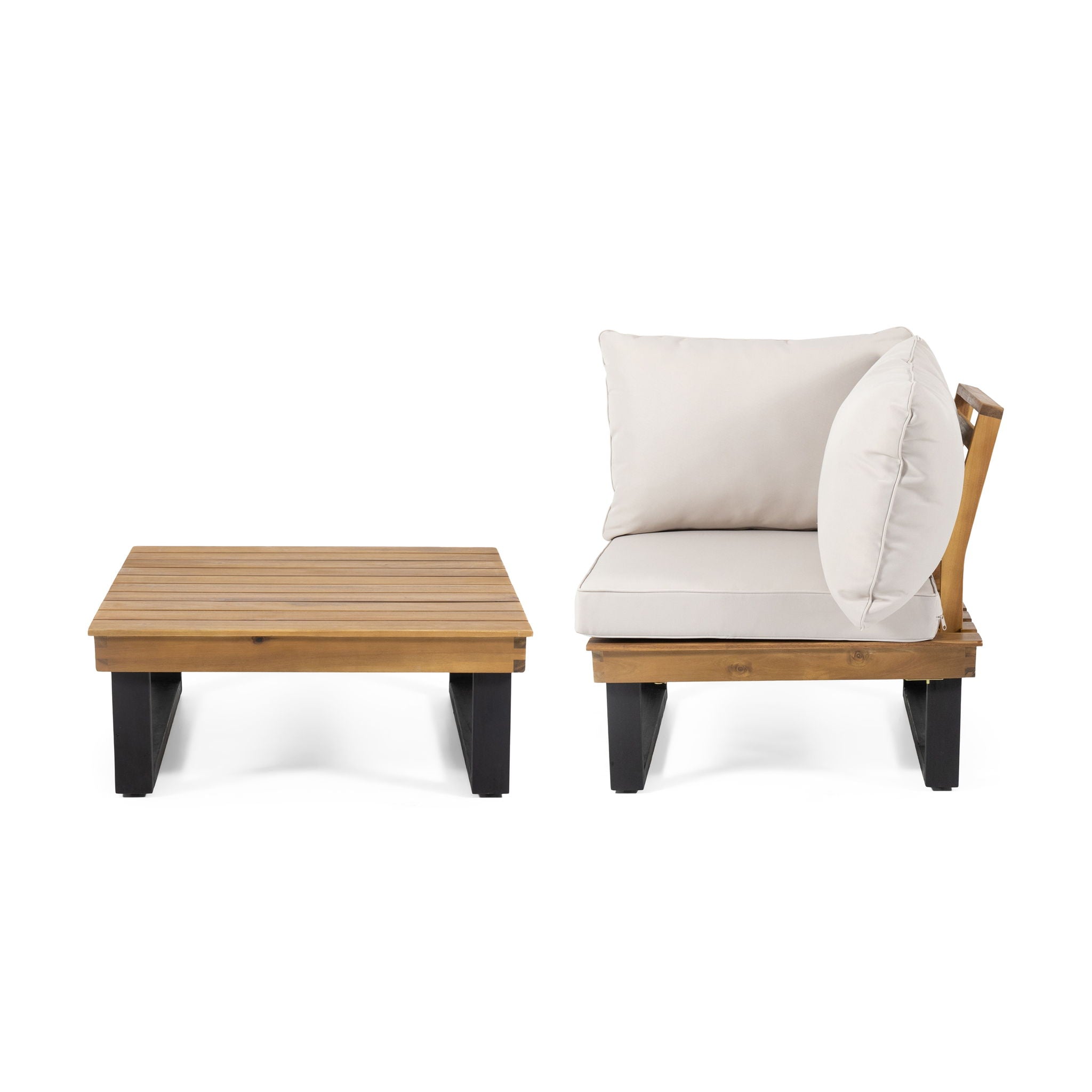 Sebastian Corner Chair and Coffee Table Set