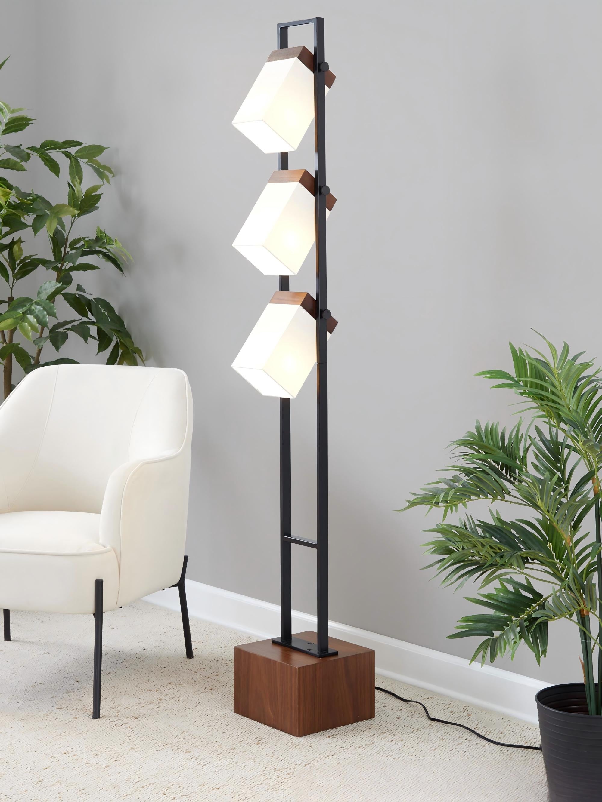 Bento 67.5" Contemporary Metal Floor Lamp