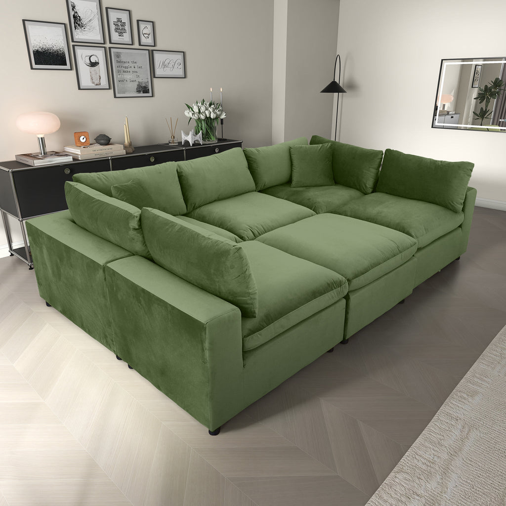 Hayward Olive Sectional