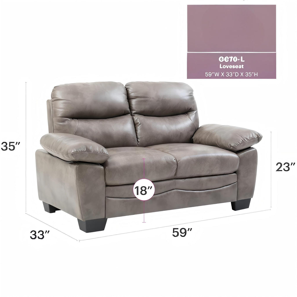 Marta G676-L Loveseat