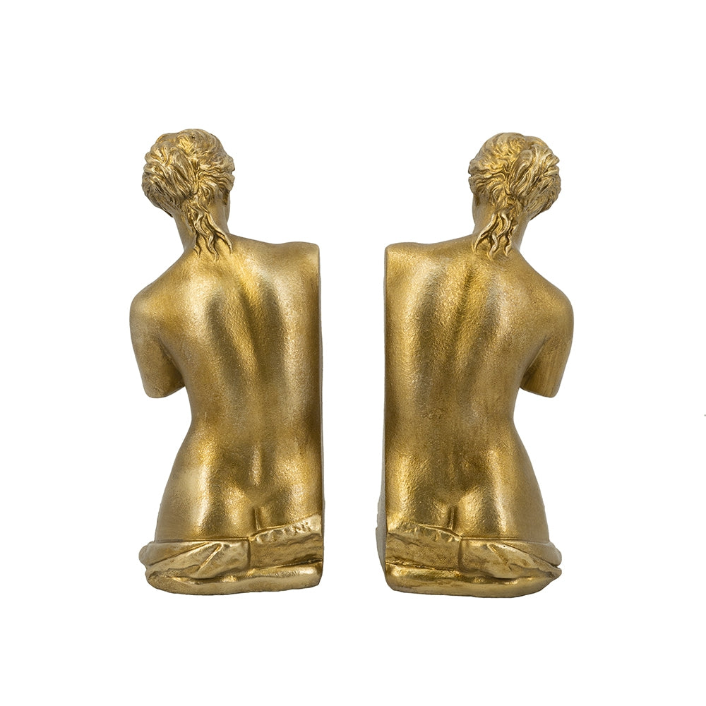 Set of 2 Venus de Milo Bust Bookends