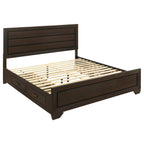 Oatfield Dark Cocoa 5-Piece Eastern King Bedroom Set