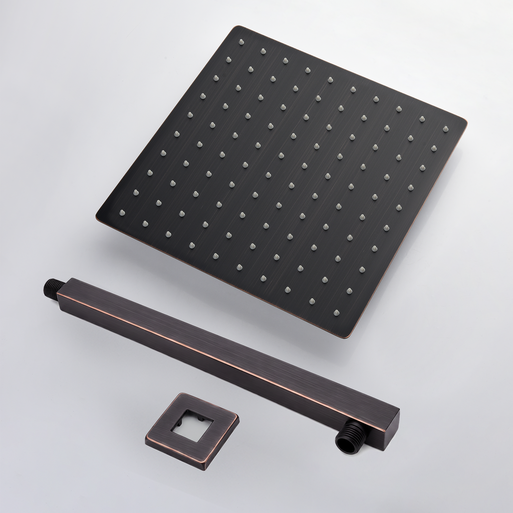10 Inch Wall Mount Rainfall Square Shower Head