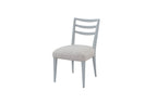 Ladderback Side Dining Chair Set of 2 in Ocean Finish