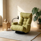 Adjustable Head and Waist Game Chair