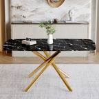 Luxurious 63"x35.4" Dining Table