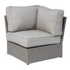 2-Person Wicker Seating Set with Cushions