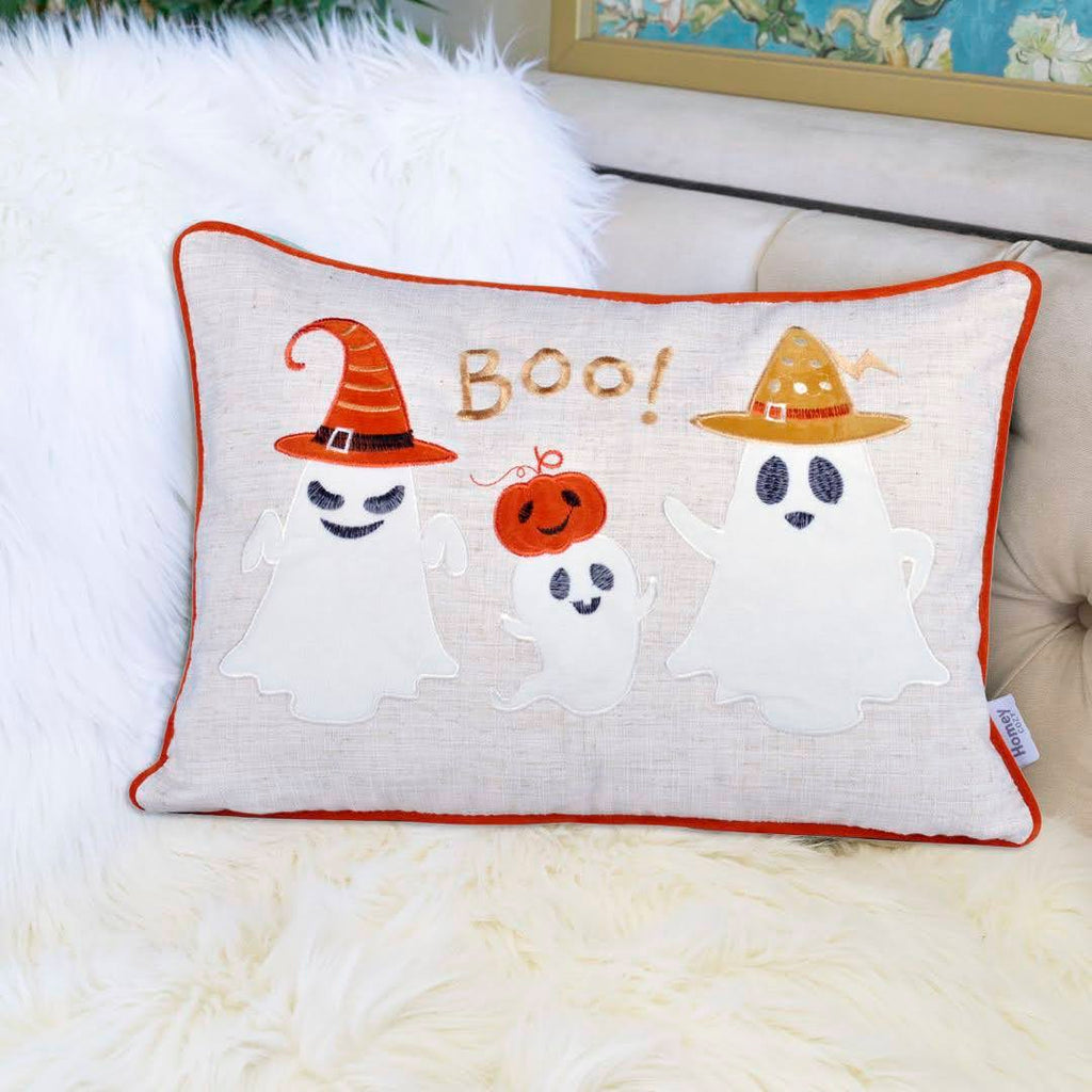 Halloween Boo Ghost Pillow