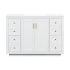 48" Bathroom Vanity with Sink Top