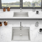 Stainless Steel Drop In Kitchen Sink - 25 x 22 x 10 Inch