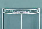 Clear Tempered Glass Accent Table