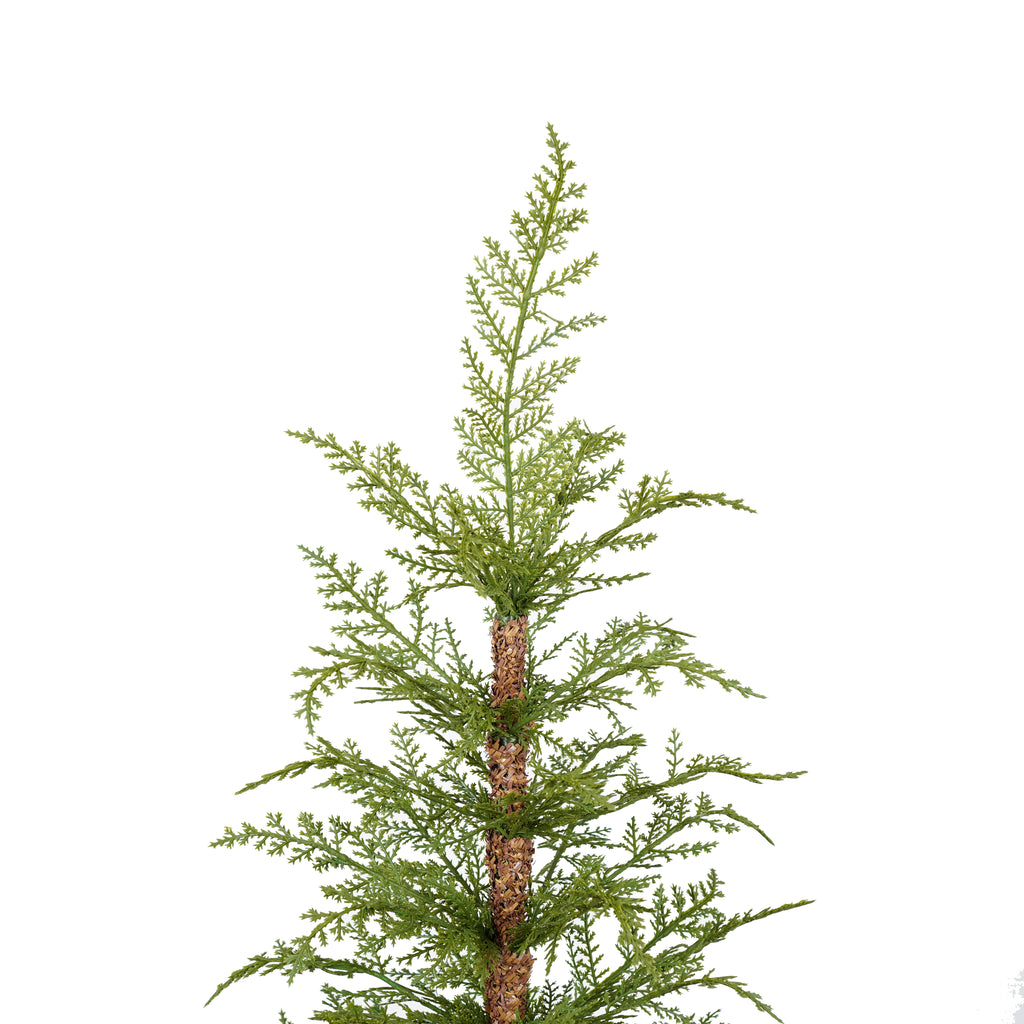 4ft Pre-Lit Artificial Christmas 2-Piece Set