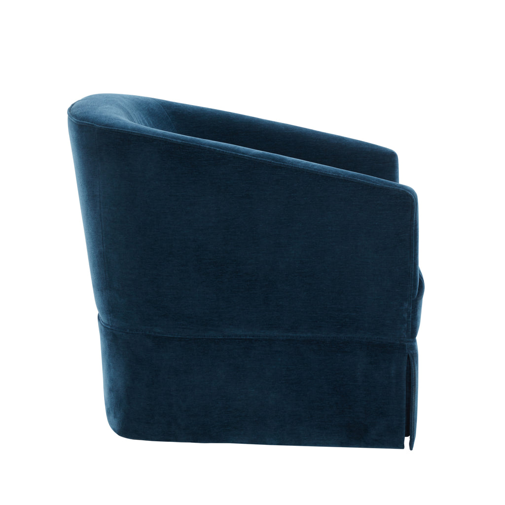 Earl Baltic Skirted Swivel Chair