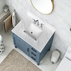 31-Inch Quartz Bathroom Vanity Top