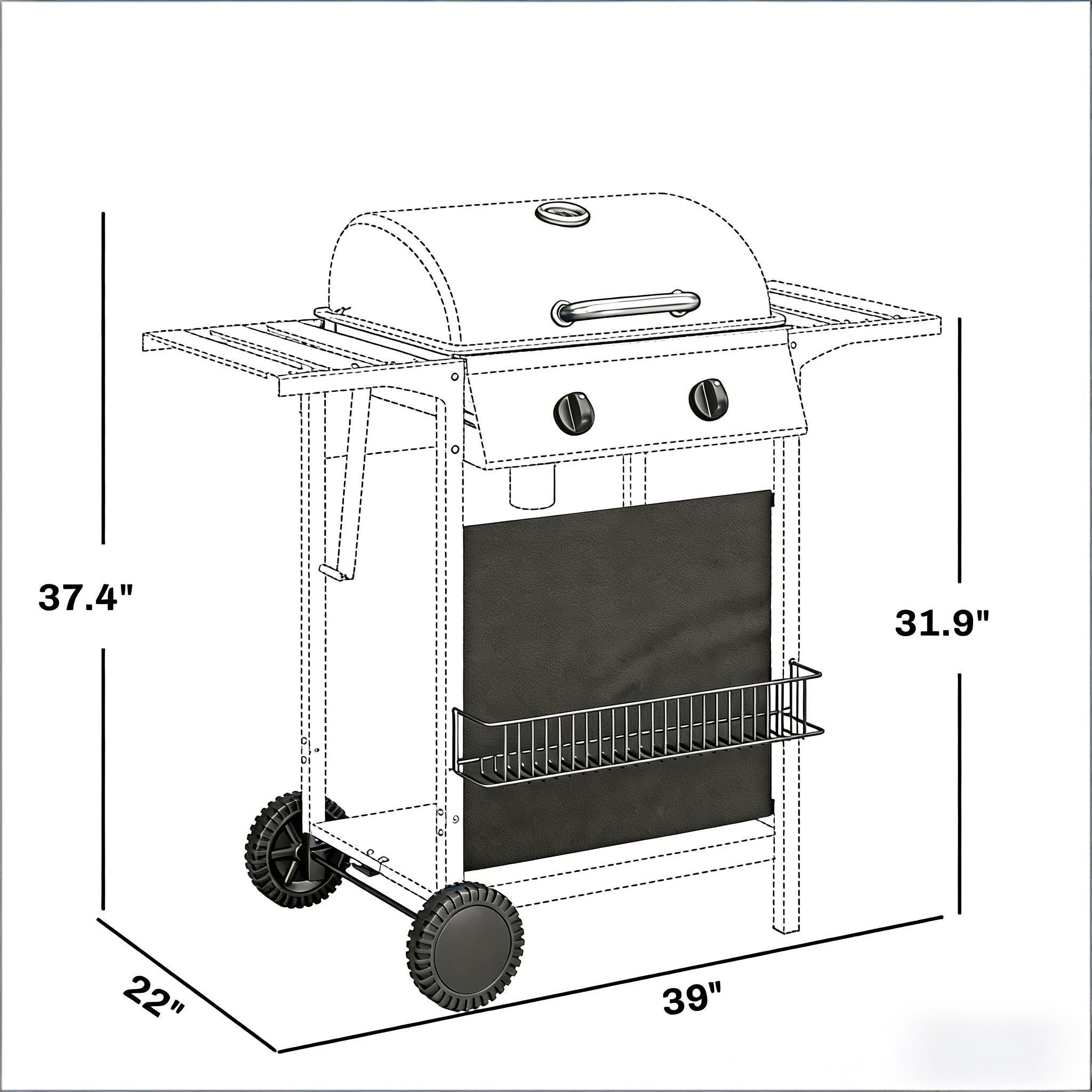 Handy BBQ Grill - Outdoor Gas Grill