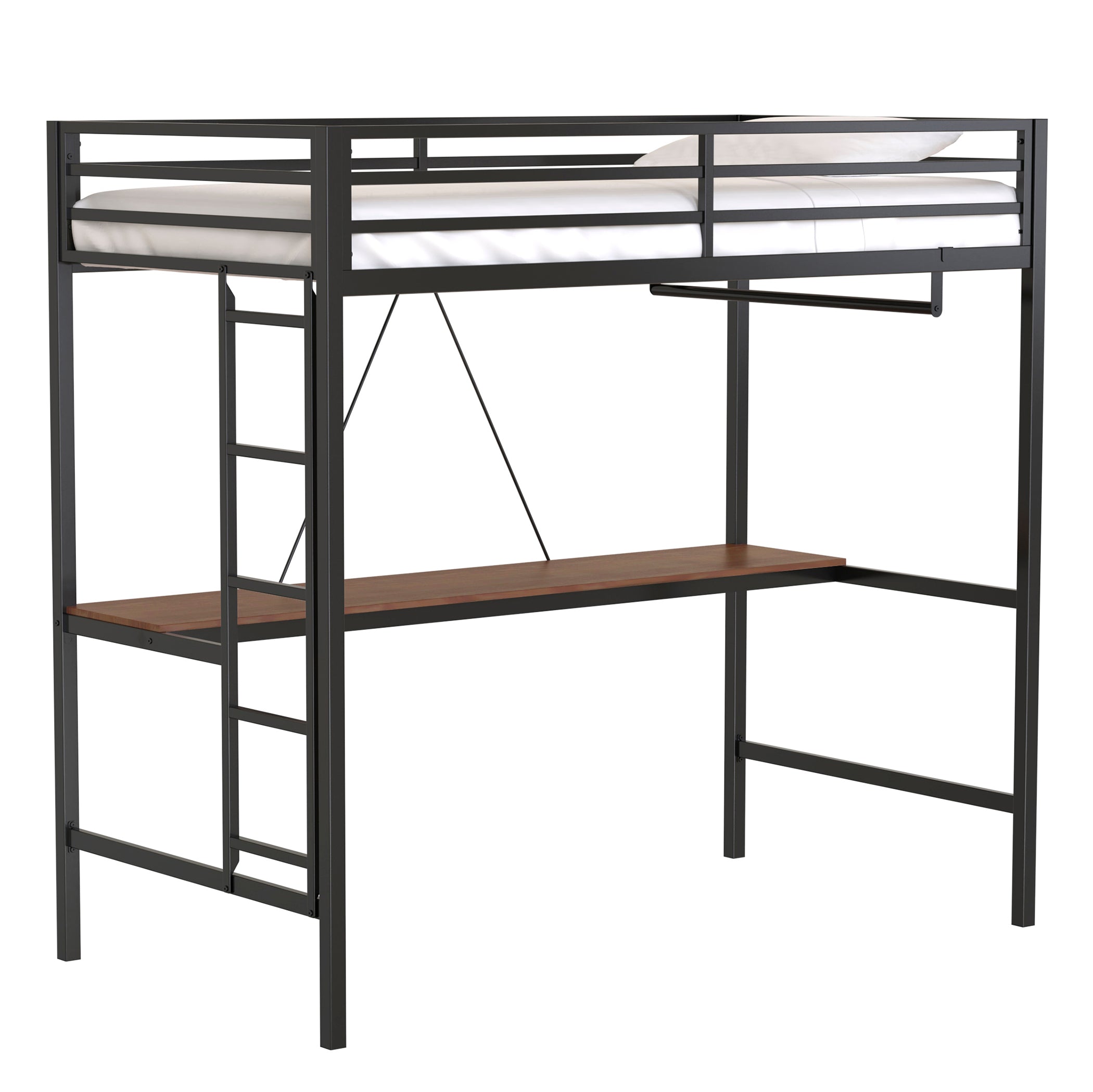 Adam Sturdy Twin Loft Bed