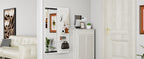 Wall-Mounted Full-Length Mirror - 47.6 x 15.7 Inch - White