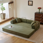 78.8" Compression Sofa - Convertible Floor Sofa Bed