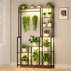Large Plant Stand Indoor with Grow Light