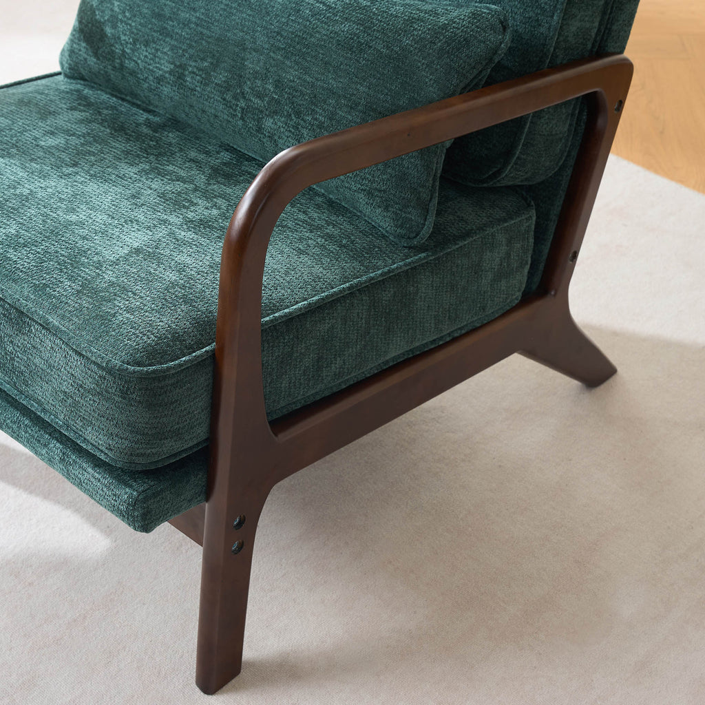 Mid-Century Modern Lounge Chair Single