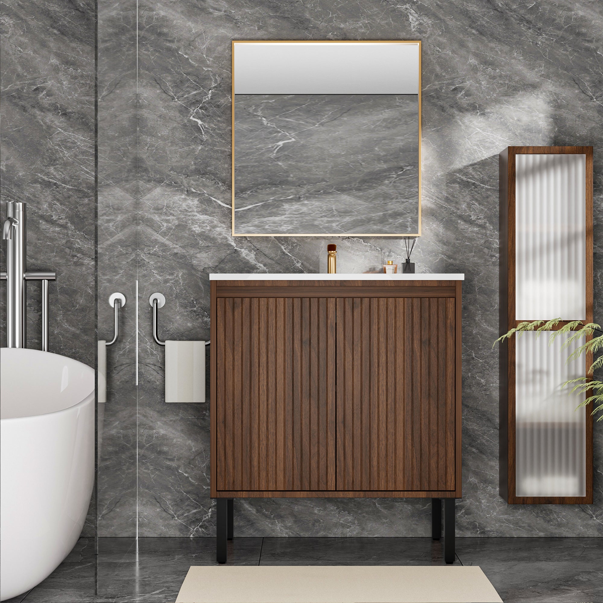 30 Inch Bathroom Vanity with Sink
