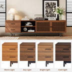 78 Inch Modern TV Stand for TVs up to 85"