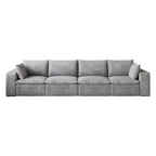 134" Cloud Sofa in Corduroy Fabric