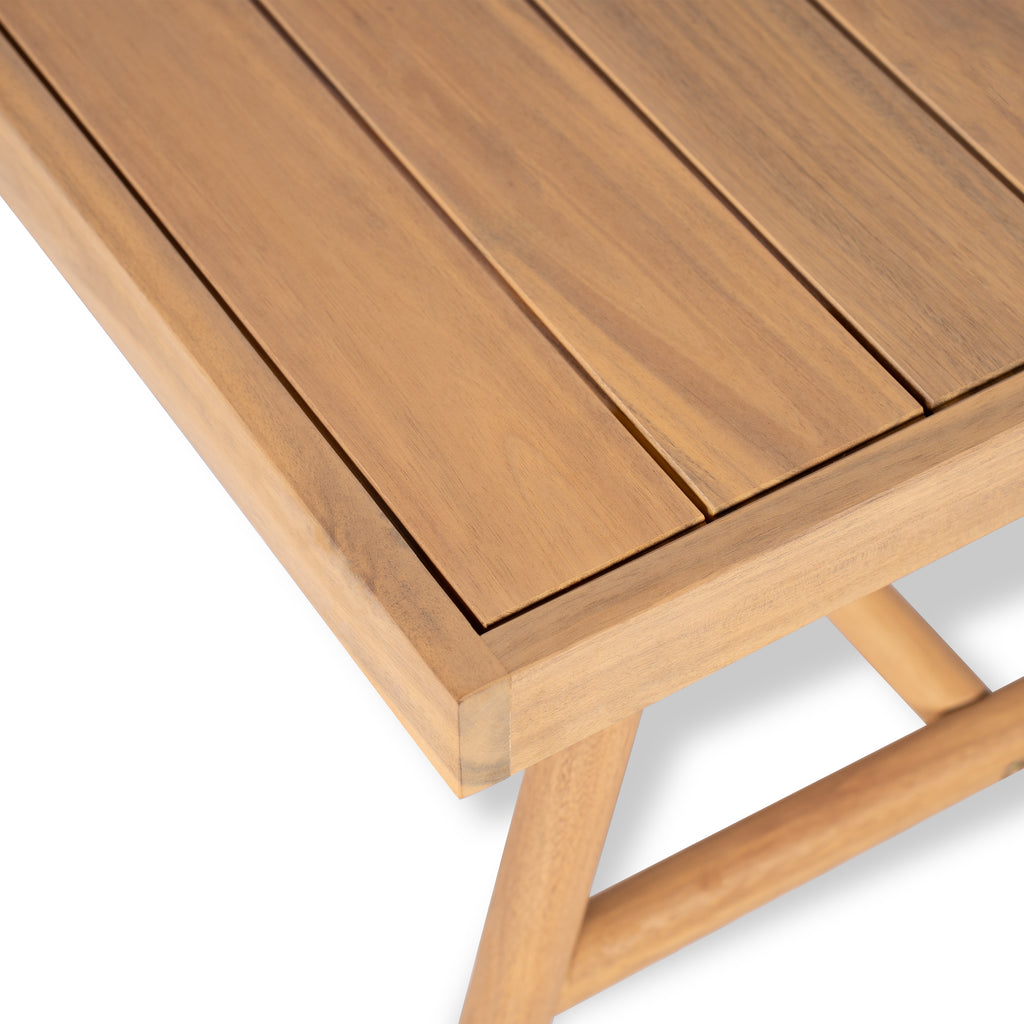 Patio Acacia Wood Chat Set