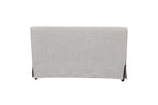 Slip Covered Settee with Casters