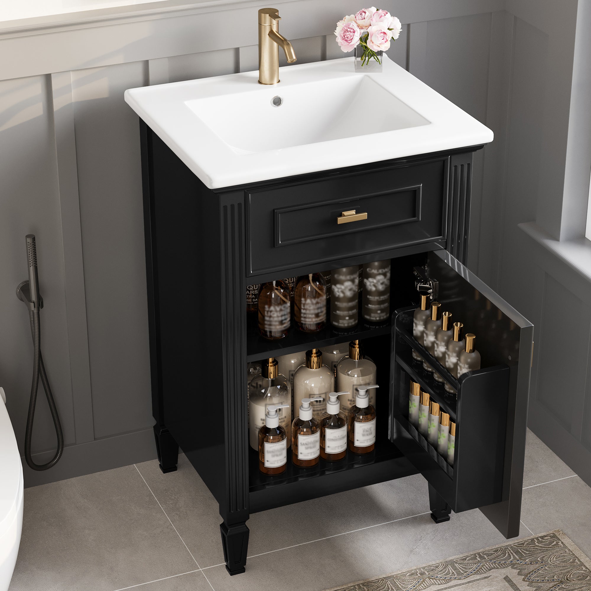 20-Inch Bathroom Vanity with Sink
