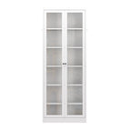 Metal Kitchen Pantry Cabinet - 72" Tall Storage with 5 Adjustable Shelves