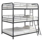 Triple Bunk Bed, Full/Full/Full