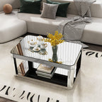 Baked Curved Mirror Coffee Table