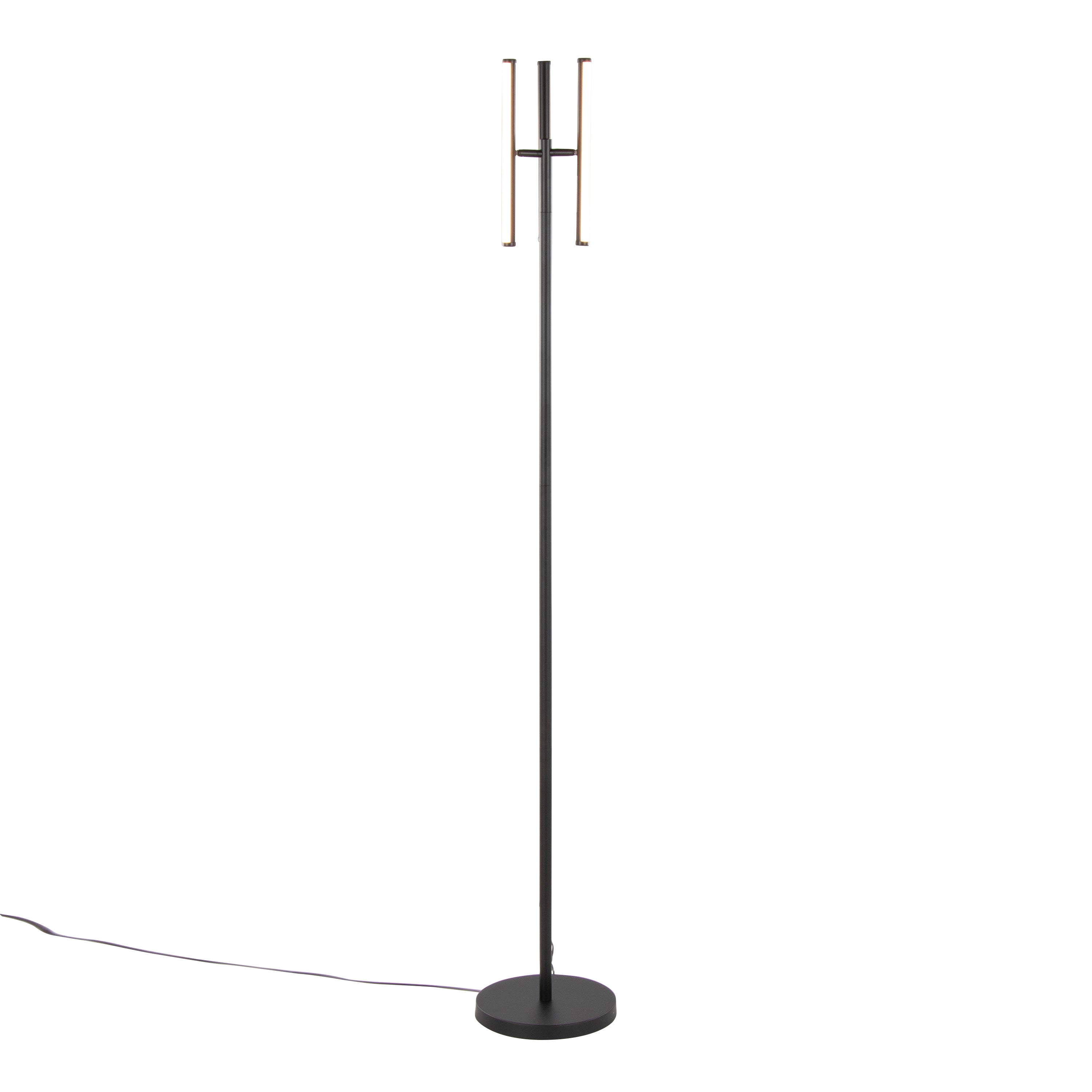 Icicle 65" Modern Swivel Floor Lamp