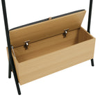 Modern Paloma Open Hanging Closet with Storage
