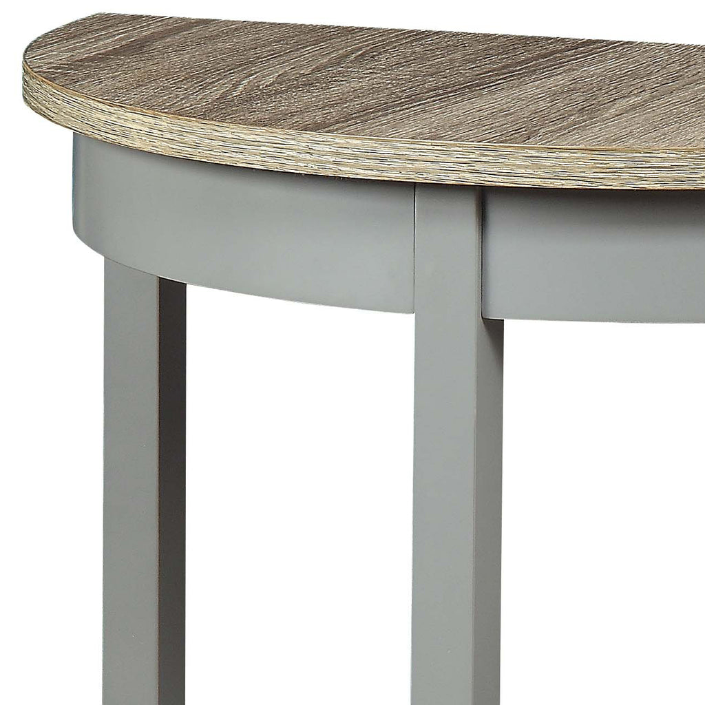 Justino Half-Moon Console Table