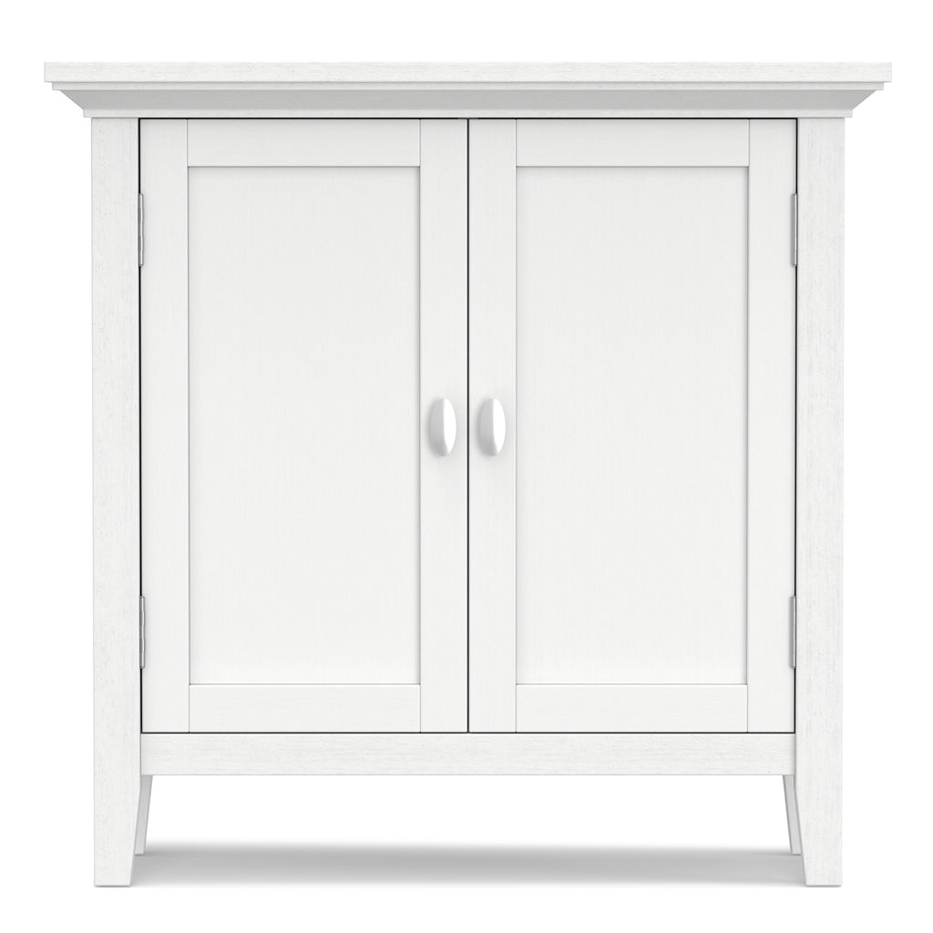 Redmond 32 Inch Wide Solid Wood Low Storage Cabinet